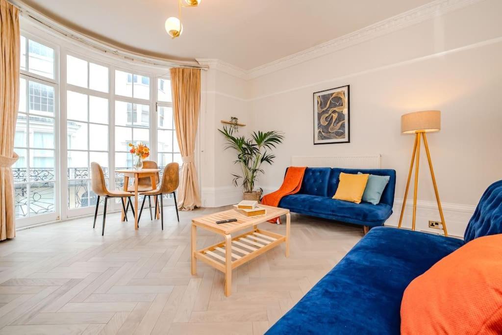 Beautiful Sea View I Spacious One Bed Room Flat I Sleep 4 Guests Bp2 Brighton Bagian luar foto